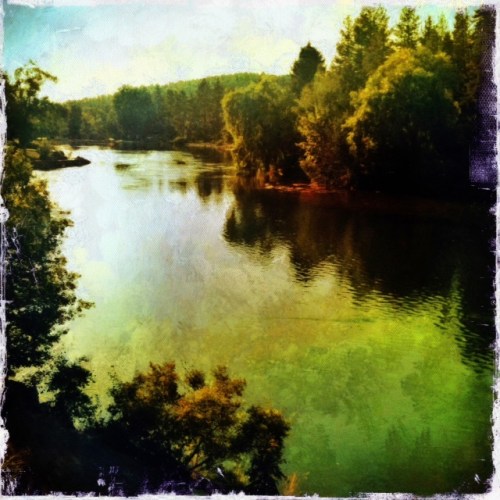 Down by the Riverside Rivers are my favorite bodies of water  I just want to sit and soak them up so to speak